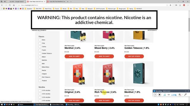 Vuse Alto Liquids for Refills, Closest Thing. New Packaging and Flavors! смотреть онлайн