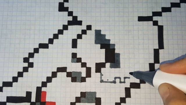 ВОРОН МЕХА ПО КЛЕТОЧКАМ ИЗ БРАВЛ СТАРС BRAWL STARS PIXEL ART смотреть онлайн