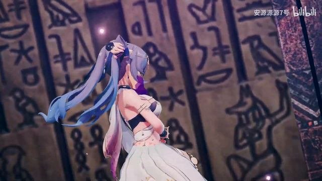 【Genshin Impact MMD／4K／60FPS】Keqing【Wiggle Wiggle】