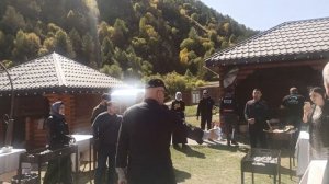 Мастер класс по приготовлению ШАШЛЫКА в комплексе курорта Кезеной от Сталика Ханкишиева!