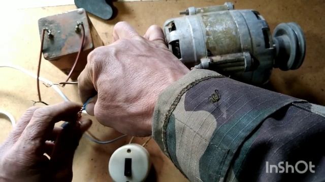 Как правильно подключить двигатель АВЕ 071. Реверс.(подробное видео + схема). смотреть онлайн