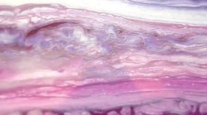 Pareidolia - Purple Fluid Abstract Painting by David Munroe