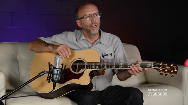 Gibson 2016 Songwriter Deluxe Studio EC | Quicklook смотреть онлайн