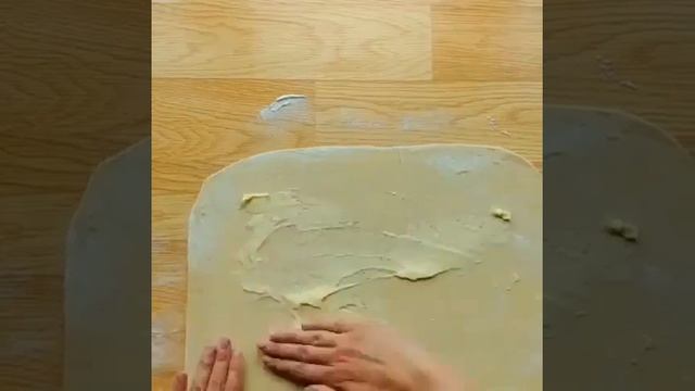 Слоеная узбекская самса.