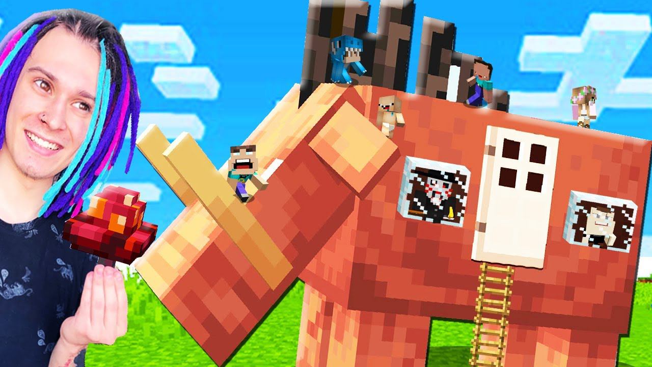 МОИ ДЕТИ ВЫЖИВАЮТ ВНУТРИ ХОГЛИНА В МАЙНКРАФТ! смотреть онлайн