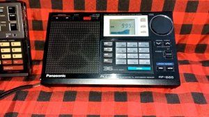 Panasonic RF-B65 Sony ICF 7600 DS Comparison