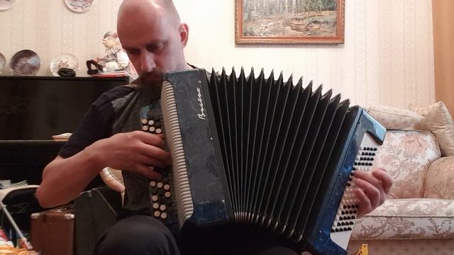 Баян Восток. Детский. Синий перламутр. демонстрация. смотреть онлайн