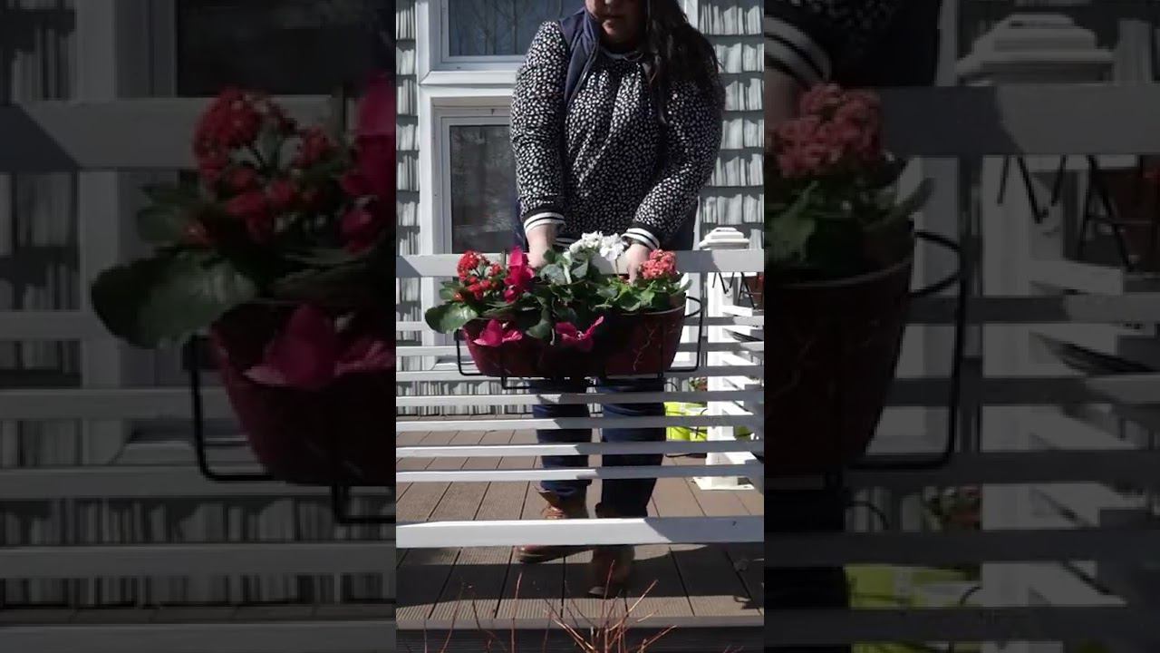 Балконная подставка для цветов