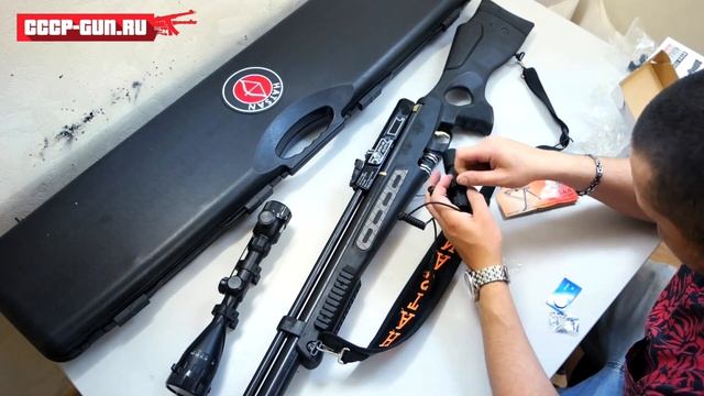 Пневматическая винтовка Hatsan BT 65 SB Elite + Насос высокого давления ( Видео - Обзор 2) смотреть онлайн