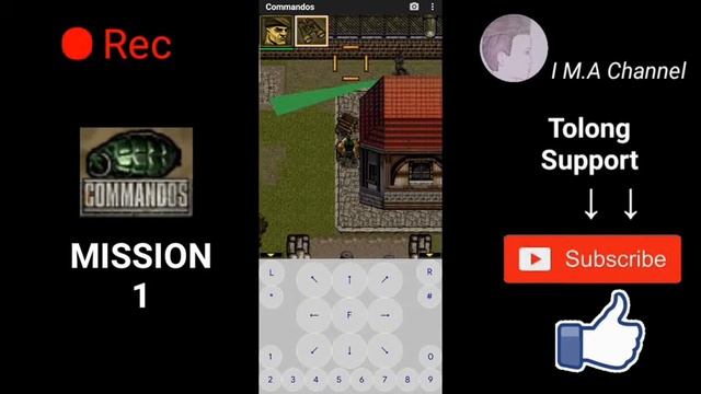 Gameplay || Commandos || Java || J2ME Loader || Mission 1 смотреть онлайн