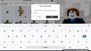 Как сохранить скин в ROBLOX