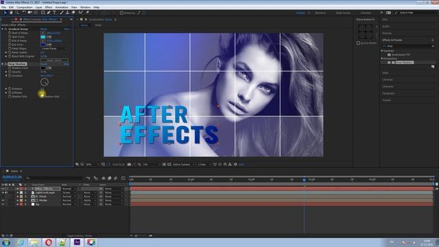 Как сделать модное слайд-шоу в After Effects смотреть онлайн