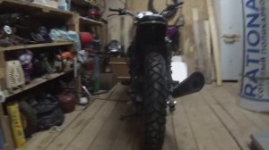 Bajaj Boxer. Замена задней покрышки.
