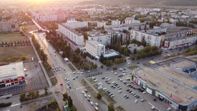город Октябрьский с высоты птичьего полёта,#Октябрьский