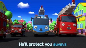 'RESCUE TAYO' Cartoon MV 🚒 New Rescue Team Song 🚑 Rescue Squad Theme Song l Tayo the Little Bus