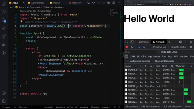Adding Suspense Component in ReactJS: Enhancing Performance and User Experience #11