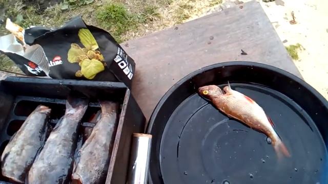 Коптим рыбу смотреть онлайн