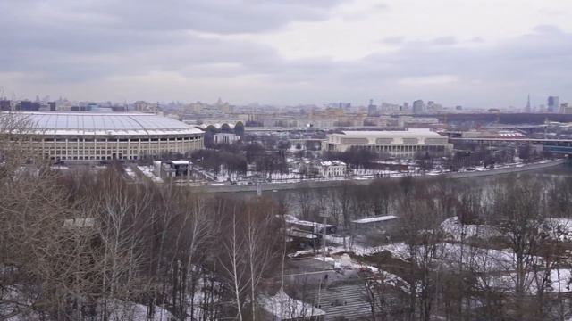Обзорная прогулка - Воробьёвы горы, канатная дорога, смотровая площадка.