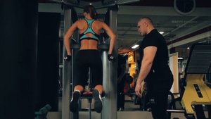 Отжимания в гравитроне