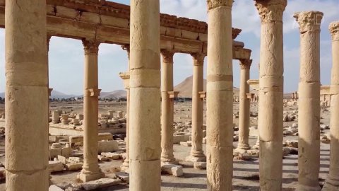 Российские специалисты восстановят Триумфальную арку Пальмиры в Сирии