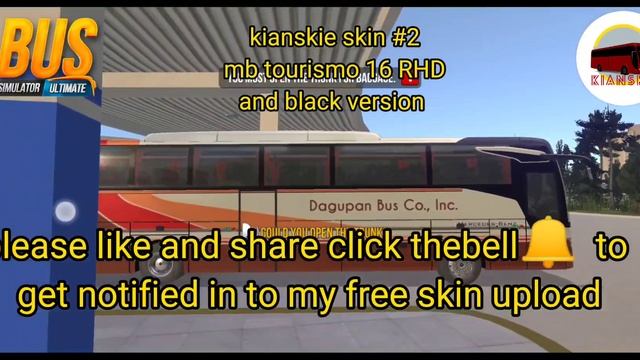 BUS SIMULATOR ULTIMATE DAGUPAN BUS CO INC SKIN2  PHILIPPINE BUS SKIN BUS SIMULATION MOBILE GAM