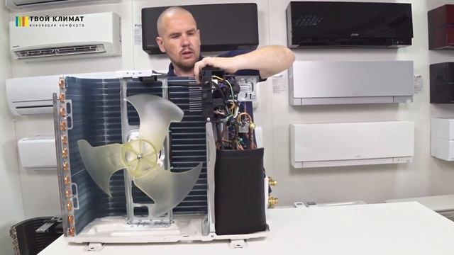 Обзор наружного блока сплит-системы Gree Pular Inverter GWH09AGA-K6DNA1A смотреть онлайн