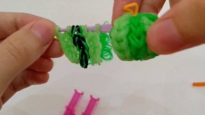 АРБУЗ?из резинок на рогатке