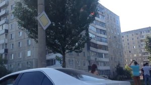 Пожар на Партизанской Барнаул