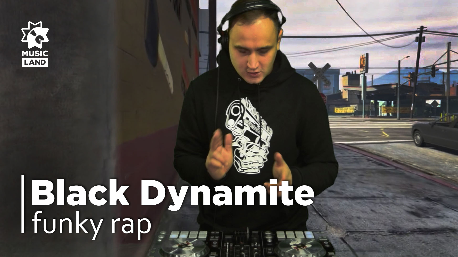 Black Dynamite | funky rap | Dj set | @MusicLandStudio Izhevsk October'22