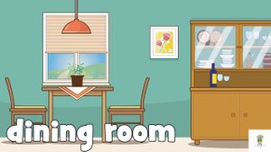 2 Learn Rooms of the House Talking Flashcards