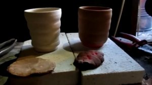 Тестовый обжиг изделий из ПГА глины и смеси!
