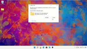 Как исправить ошибку «Действие не может быть завершено» в Windows 11