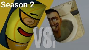 Банан VS. MEME 2 season (SKIBIDI TOILET)