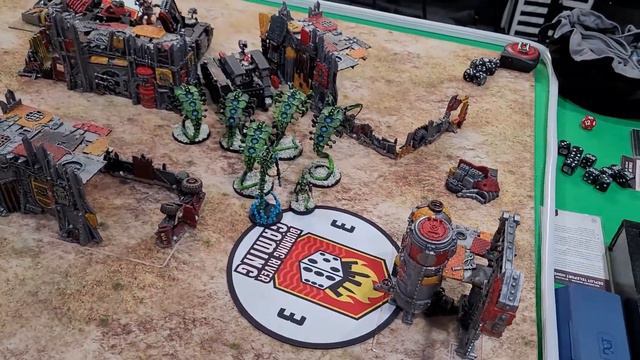 Wednesday Warhammer Necrons Canoptek Harvest Vs Iron Hands смотреть онлайн