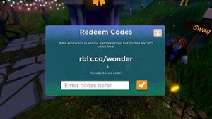 (WINNERS) ALL NEW MANSION OF WONDER CODES!  Roblox Mansion of Wonder