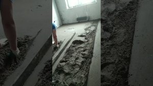 Принципы построения полусухой стяжки пола