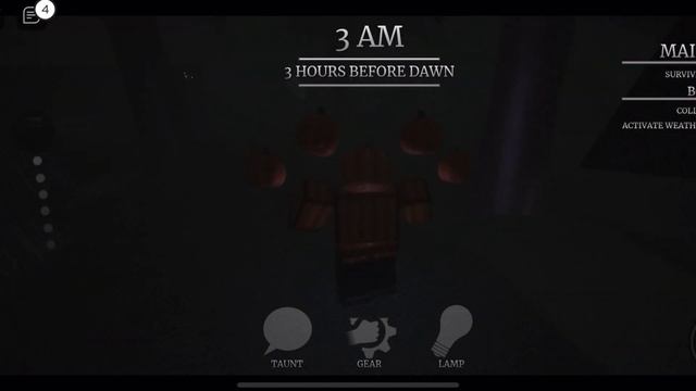 Roblox Survive The Night (Survivor) Ghillie - Clown Mask Gameplay смотреть онлайн