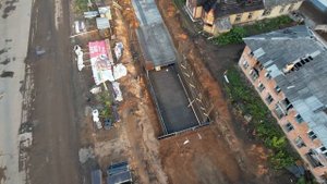 Улица Строителей. Прогресс 2-ого этапа. Тоннель и Паровозы. г. Пермь. Сентябрь 2022