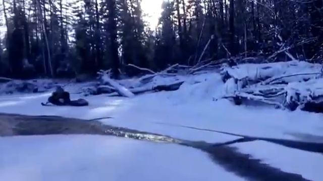 Провал снегохода в минус 30 смотреть онлайн