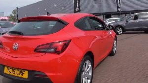 Vauxhall Astra GTC Sport 1.4i (120PS) Turbo S/S U13250