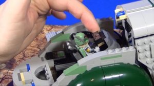 Обзор легендарного корабля Slave 1, UCS Star Wars, эксклюзивный набор 75060