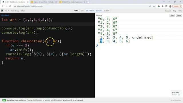 Mutate Original Array Inside Map, Filter, ForEach Array method in Javascript