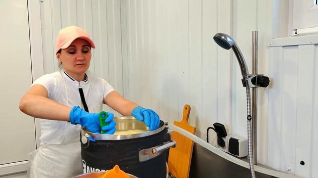 Рецепт сыра "Морбье" из фермерского молока в сыроварне Fansel Pro  / Мастер класс по сыроделию