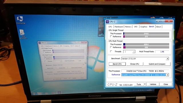 Апгрейд старенького ноута Lenovo смотреть онлайн