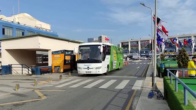 Как добраться до нового аэропорта Стамбула из автостанции Отогар смотреть онлайн