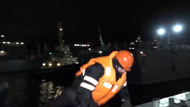 Прибытие фрегата «Адмирала флота Советского Союза Горшкова» в Североморск