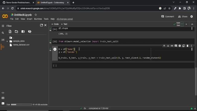 Python Name Gender Classifier Tutorial for Beginners | Machine Learning Project For Beginners