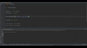 Простая визуализация данных на карте по координатам с помощью python