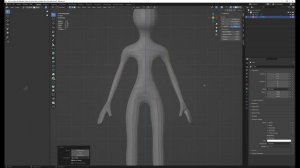 Создание стикмена с модификатором кожи в Blender 3d