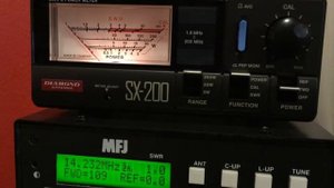 Diamond SX-200 SWR/Wattmeter Demonstration